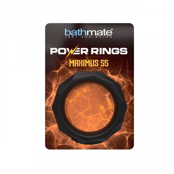Bathmate - Power Ring Maximus 55 - pierścień erekcyjny (czarny)