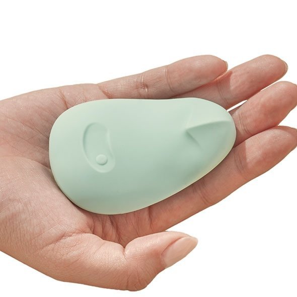 DAME PRODUCTS Pom Flexible Vibrator JADE - masażer łechtaczki (zielony)