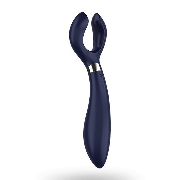 SATISFYER PARTNER MULTIFUN 3 Endless Fun - wibrator dla par (granatowy)