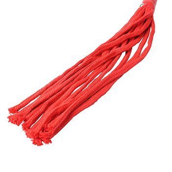 Sportsheets - Sex &amp; Mischief Red Rope Flogger - pejcz (czerwony)