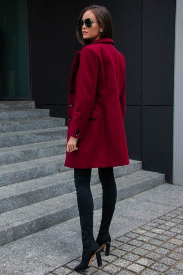 Roco Fashion 0012 płaszcz 36 (bordowy)