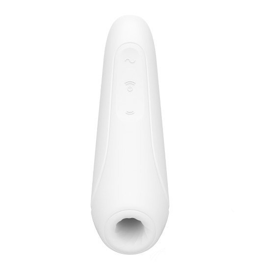 Satisfyer Curvy 1+ incl. Bluetooth and App - stymulator łechtaczki (biały)