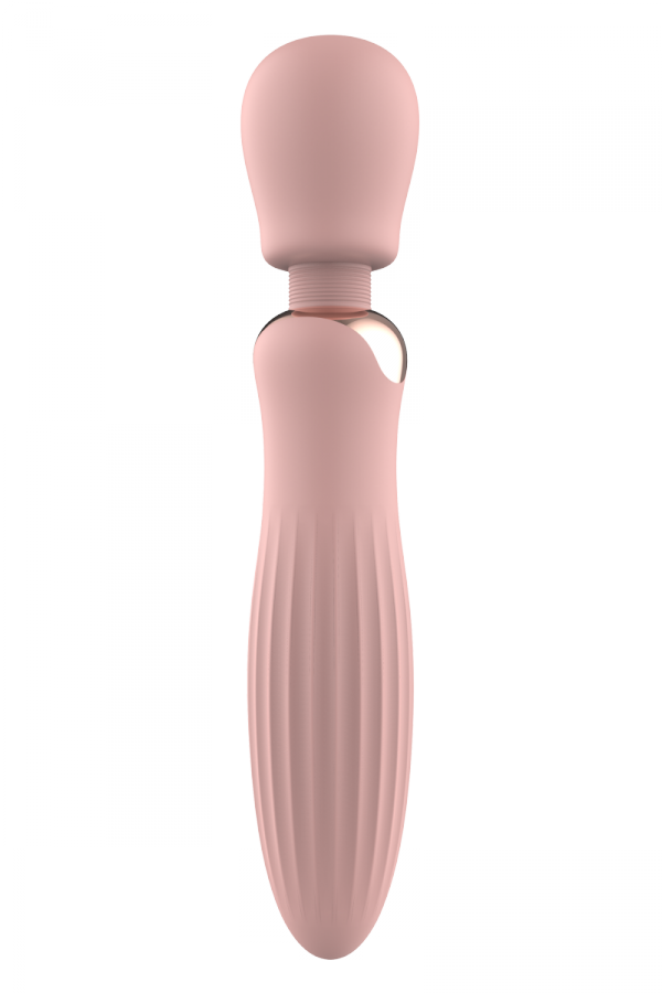 Dream Toys GLAM LARGE WAND VIBRATOR - masażer do ciała (różowy)