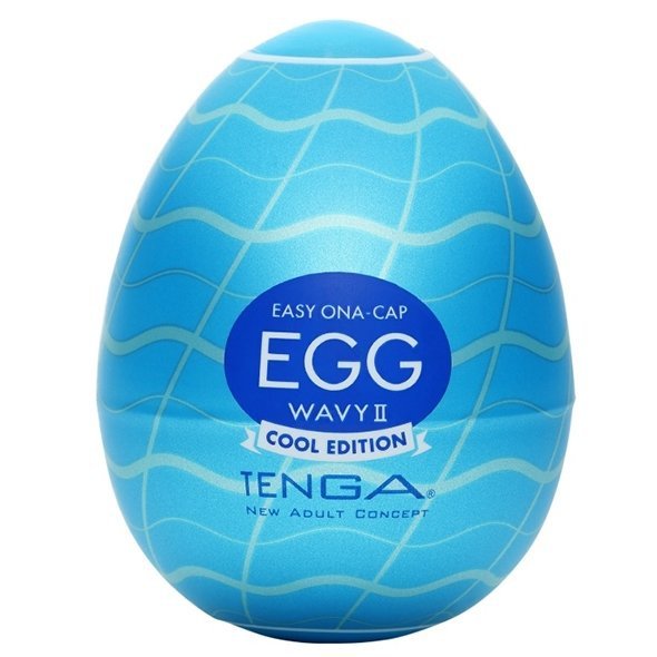 Masturbator Tenga Egg Wavy II Cool - masturbator jajko