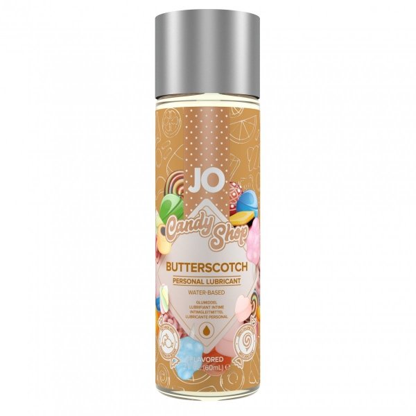 System JO Candy Shop H2O Butterscotch Lubricant 60 ml - lubrykant na bazie wody o smaku toffi