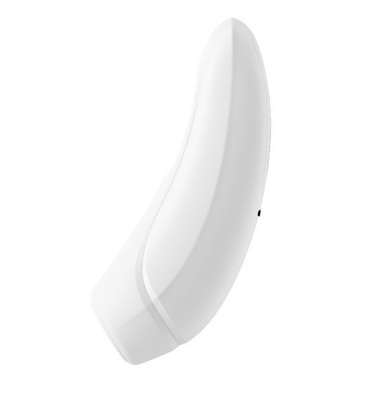 Satisfyer Curvy 1+ incl. Bluetooth and App - stymulator łechtaczki (biały)