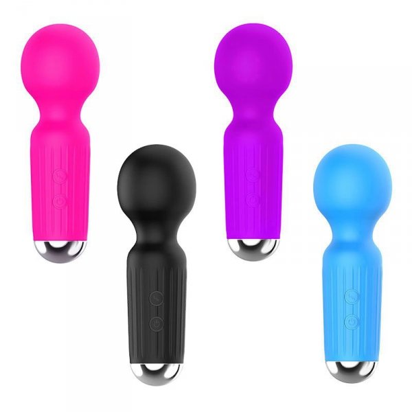 Stymulator-Rechargeable Mini Masager USB 20 Functions - Pink