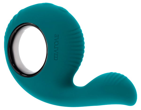 Evolved Thumbs Up Stimulator - masażer łechtaczki (zielony)