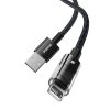 Kabel Baseus Gem Typ C 2.4A 2m (czarny)