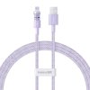 Kabel Baseus Gem 2.4A 1m (fioletowy)