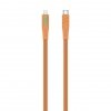 Kabel do ładowania Havit Typ C CB6255 pomarańczowy