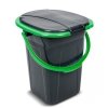 GREENBLUE TOALETA TURYSTYCZNA, CZARNO-ZIELONA GB320BG