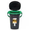 GREENBLUE TOALETA TURYSTYCZNA, CZARNO-ZIELONA GB320BG