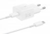 Ładowarka Samsung Power Adapter 25W USB-C Fast Charge 1m White