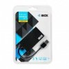 Hub IBOX USB 3.0 CZARNY 4-PORTY, SLIM IUH3F56 (4x USB 3.0; kolor czarny)