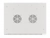 Szafa rack Lanberg WF01-6422-10S (22U; 1080mm / 600mm / 450 mm; wisząca; Szklane; 19''; kolor szary)