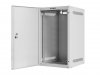 LANBERG SZAFA WISZĄCA RACK 10 9U 280X310 SZARA, DRZWI METALOWE (FLAT PACK) WF10-2309-00S