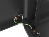 LANBERG SZAFA WISZĄCA RACK 19 12U 600X450 DRZWI METALOWE CZARNA (FLAT PACK) WF01-6412-00B