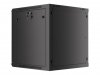 LANBERG SZAFA WISZĄCA RACK 19 12U 600X600 DRZWI METALOWE CZARNA (FLAT PACK) WF01-6612-00B