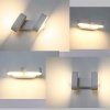 Kinkiet ścienny V-TAC VT-814 obrotowy 12W LED IP65 3000K 1100lm (SKU 8293) Czarny