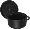 Garnek żeliwny okrągły STAUB 40509-305-0 - czarny 2.6 ltr