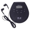 Discman z auto resume i anti-shock DMP-395B czarny