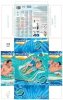 Bestway Materac do Pływania Double Designer Lounge 2.24m x 1.74m 43045