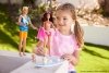 Barbie Doll With Surfboard And Puppy 30cm