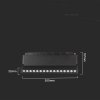 Oprawa Szynosystemu 48V V-TAC 18W LED SMART WiFi TRACKLIGHT 3w1 Czarna VT-3618 2700K-6400K 1500lm
