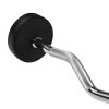 Sztanga/Gryf stały gumowany łamany 35 kg HMS GSL35