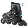 ŁYŻWOROLKI NILS EXTREME NH11912 A 2W1 CZARNO-NIEBIESKIE ROZM. M (35-38) Z WYMIENNĄ PŁOZĄ HOKEJOWĄ