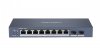 Hikvision DS-3E1510P-SI łącza sieciowe Zarządzany L2 Gigabit Ethernet (10/100/1000) Obsługa PoE Czarny