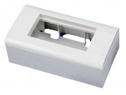 ALANTEC Puszka + support (metalowy) + ramka 90x45 (komplet 2M)