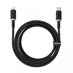 Kabel Baseus Dura Typ C 20W 2m (czarno-złoty)