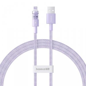 Kabel Baseus Gem 2.4A 1m (fioletowy)