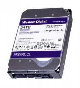 Dysk HDD WD Purple Pro WD240PURP (24 TB ; 3.5; 512 MB; 7200 obr/min)