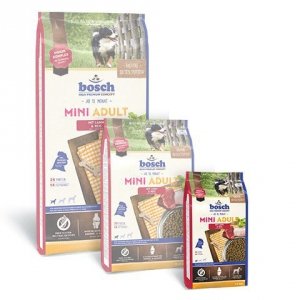 BOSCH Mini Adult Lamb & Rice  - sucha karma dla psa - 1 kg