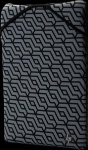 Etui HP Reversible Protective Geo Laptop Sleeve do notebooka 14,1 czarno-szare 2F2L4AA