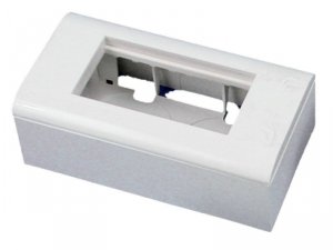 ALANTEC Puszka + support (metalowy) + ramka 90x45 (komplet 2M)