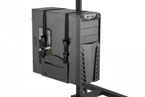 DIGITUS STOJAK - MOBILNA STACJA ROBOCZA 1XLCD MAX.32 MAX.8KG + KLAWIATURA + PC MAX.10KG, UCHYL.-OBROT. DA-90374