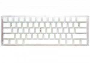 Ducky One 3 Aura White Mini klawiatura Gaming USB QWERTY Amerykański międzynarodowy Biały