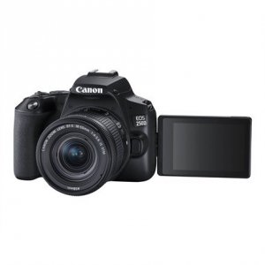 Canon EOS 250D + EF-S 18-55mm f/3.5-5.6 III Zestaw do lustrzanki 24,1 MP CMOS 6000 x 4000 px Czarny