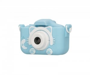 Extralink Aparat cyfrowy Kids Camera H27 Dual Niebieski 1080P 30fps, wyświetlacz 2.0