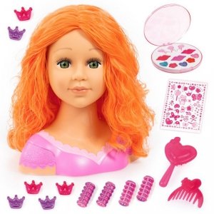 Bayer Głowa do czesania stylizacji Charlene Super Model + kosmetyki