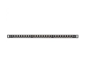 Patch panel Lanberg  PPS6-0024-B (0.5U; kat. 6)