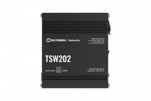Teltonika TSW202 Switch 8x RJ45 1Gb, 2x SFP L2 POE+