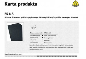 K.PAPIER ŚCIER.WODNY  P2500 PS8A/50szt