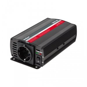 Przetwornica REBEL 12V/230V 300W  (gn. typu F :niemieckie)