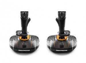 Thrustmaster T.16000M FCS SPACE SIM DUO Czarny, Pomarańczowy USB Joystick Analogowa/Cyfrowa PC