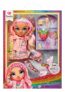 Rainbow High Sparkle & Shine Fashion Dolls- Rosetta (Pink)